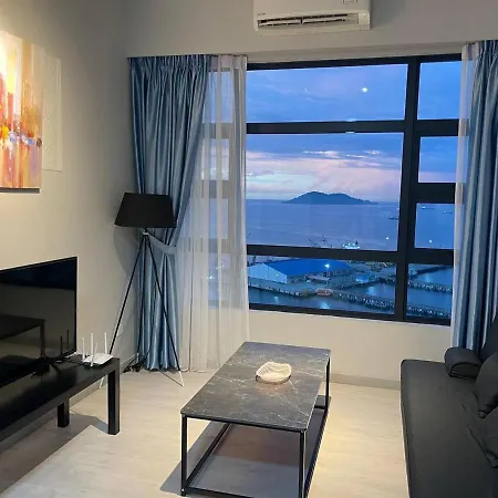 Jesselton Quay By Peach 2Br Seaview High Floor Apartment